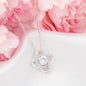 To My Daughter From Dad | This Old Lion Will Always Have Your Back - Love Knot Necklace