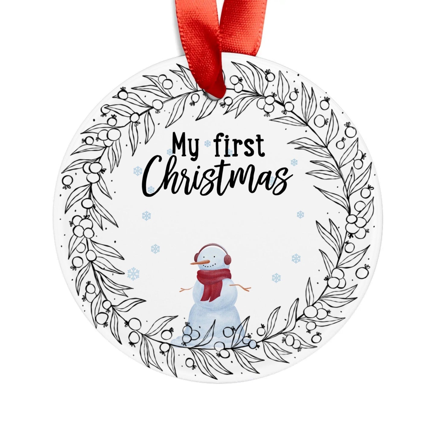 Baby's First Christmas 2023 - Personalized Acrylic Ornament